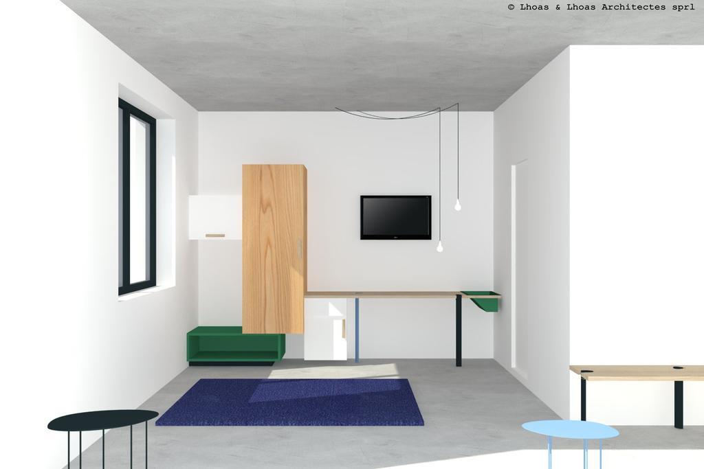 Hotel Belvue Sint-Jans-Molenbeek Phòng bức ảnh